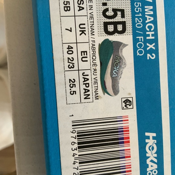 HOKA Mach X 2 New In Box Women’s - Picture 8 of 14